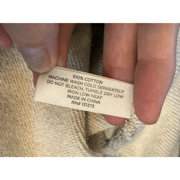 Saturdays Surf NYC Men's Gray Sweatshirt Graphic Mouth Pullover - Size Medium - Picture 6 of 7